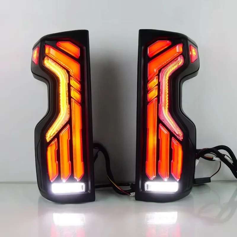 LED Taillights Tail Lights Assembly Flowing Rear Lights Upgrade Plug and Play Rear Lamp