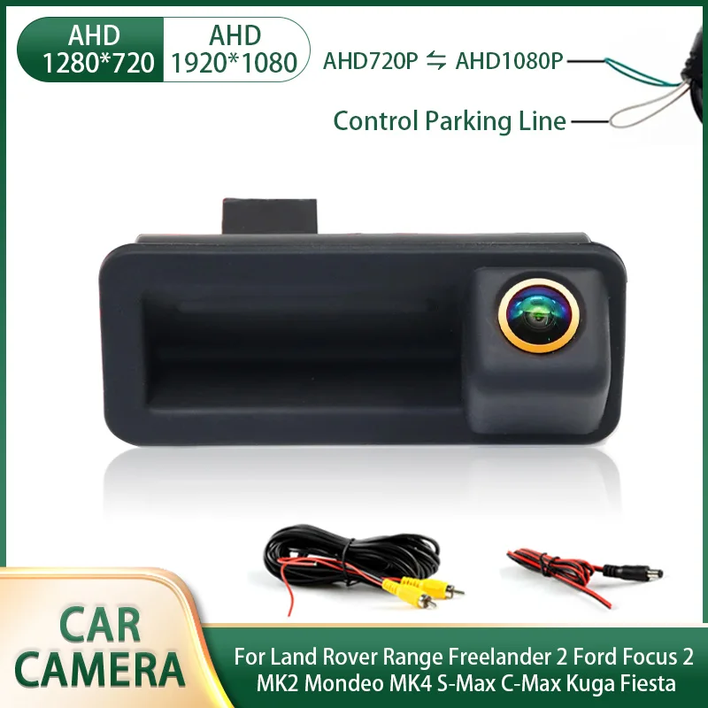 AHD 1080P Car Rear View Reverse Camera For Land Rover Range Freelander 2 Ford Focus 2 MK2 Mondeo MK4 S-Max C-Max Kuga Fiesta