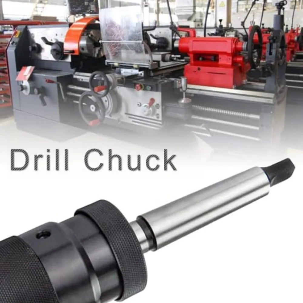 MT2-B16-M10 Drill Chuck Arbor Self Tightening High Carbon Steel Morse Taper Adapter Morse Taper Connecting Rod