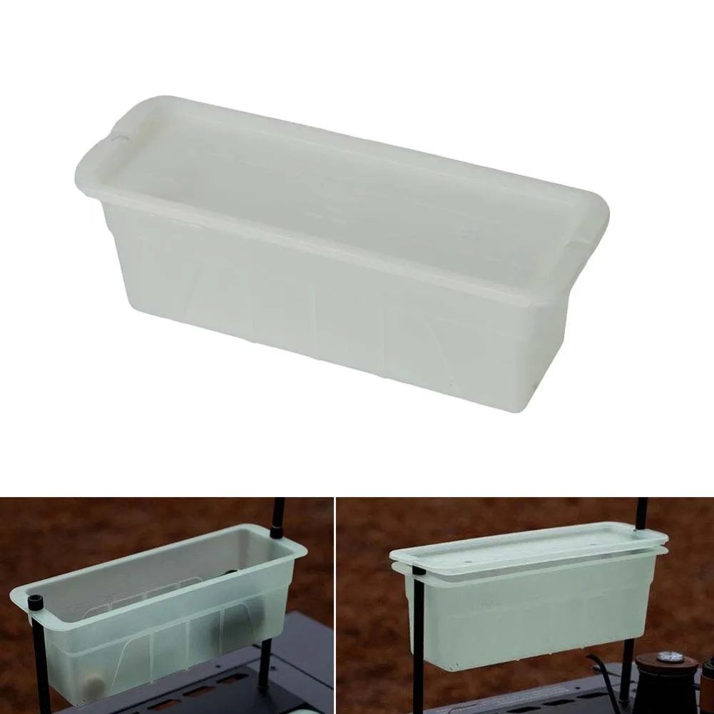 PP Outdoor Storage Box for IGT Half Unit Tables Glow-in-the-Dark Casing Enhances Usability for Evening Tea Preparation and Setup