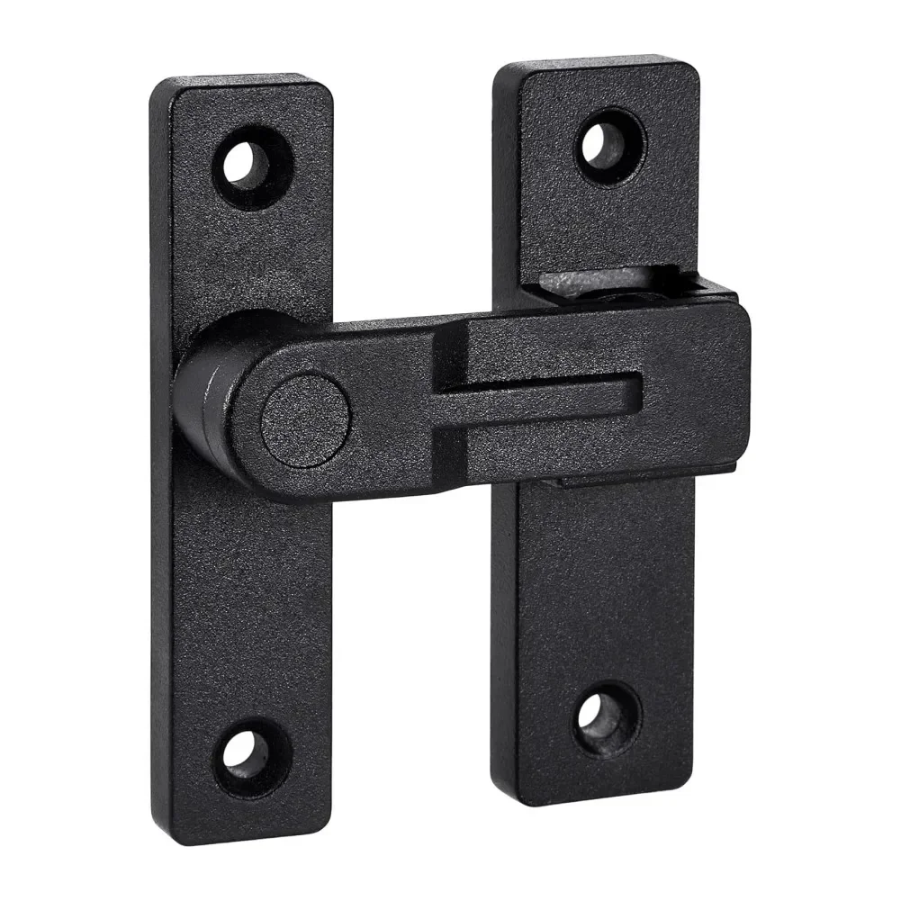 

180 Degree Flip Barn Door Lock, Heavy Duty Gate Latches Flip Latch Safety Buckle Sliding Door Bolt Latch Hardware