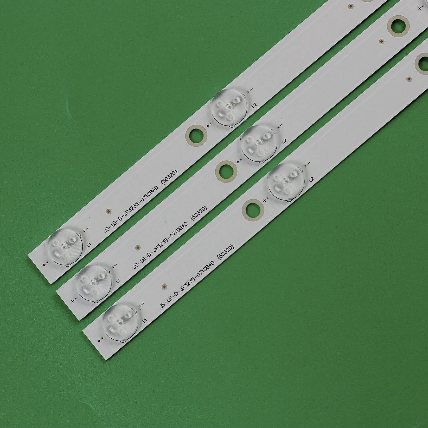 LED Backlight Strip JS-LB-D-JP3235-071DBAD 7 Lamp For ROWA 32'' TV 32L31 32L33 E305540 PY63356B NVR-7406-32HD-N