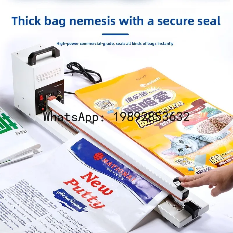 P30-Extended hand pressure sealing machine pe bag sealing machine tea food sealing machine plastic bag