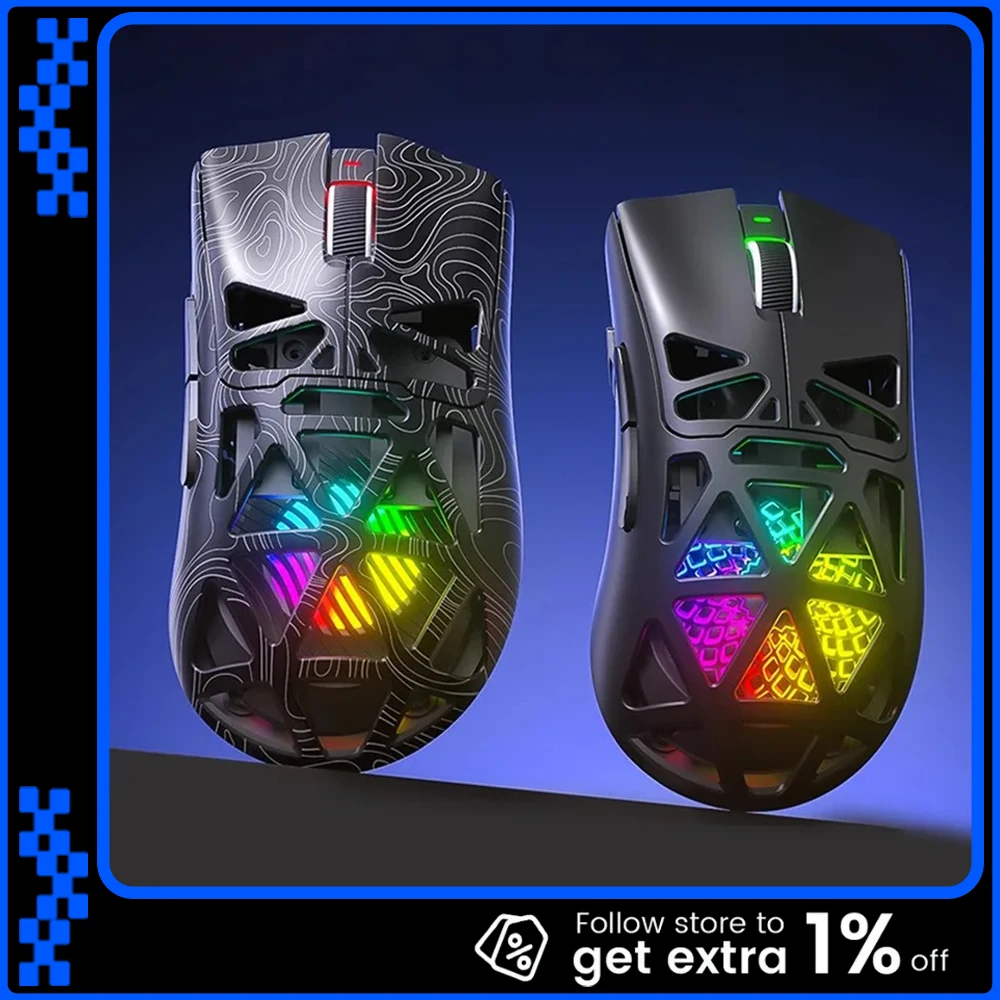 

Беспроводная мышь AULA SC620, трехрежимная беспроводная игровая мышь FPS, легкая киберспортивная Bluetooth 2,4 г, аксессуары для геймеров, подарки