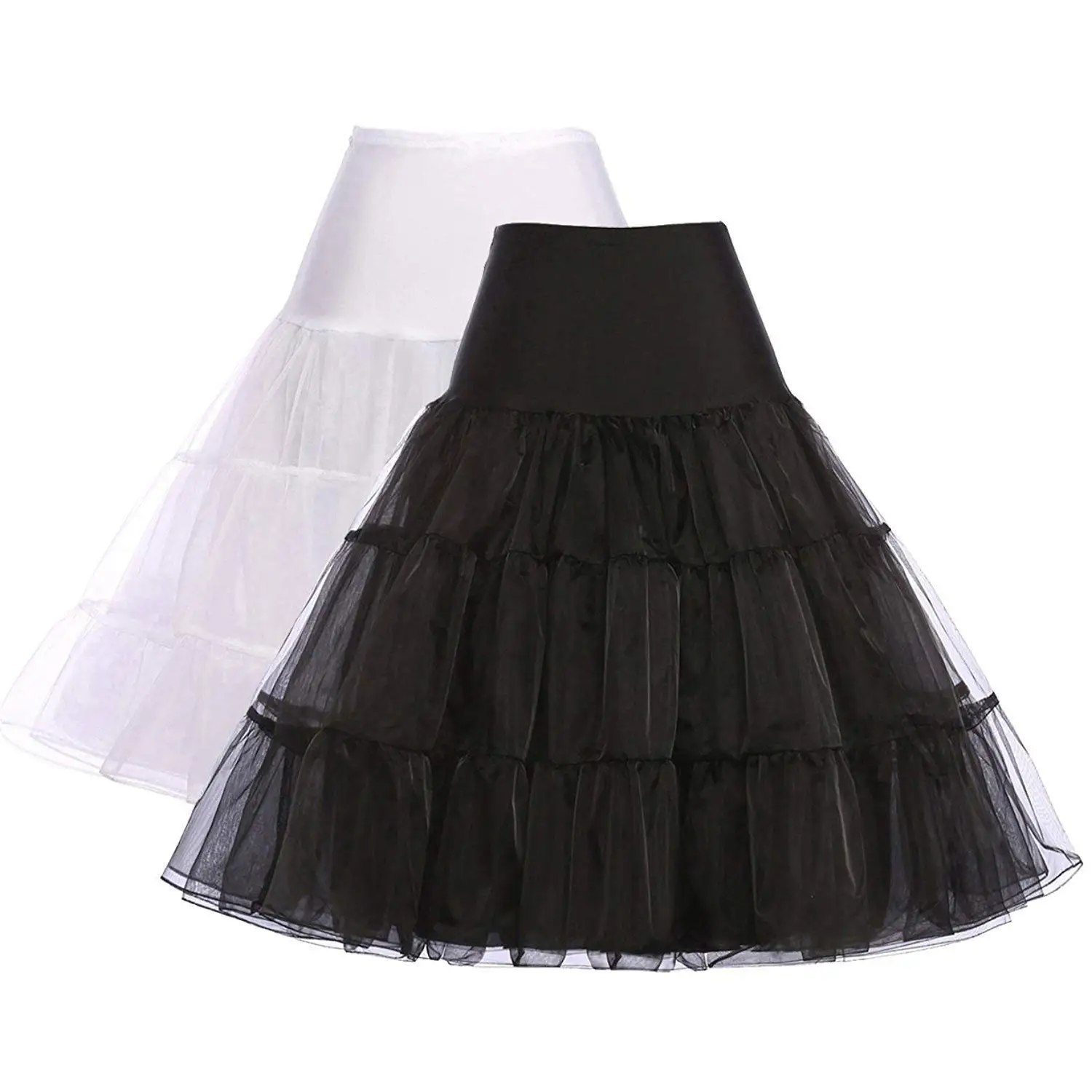 Gonna sottoveste anni '50 Rockabilly Dress Crinoline Tutu sottogonne per donna 2025