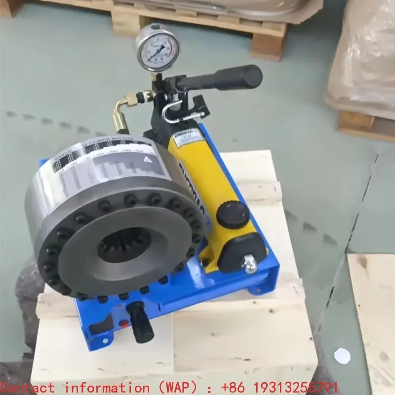 

【Best-selling】Portable Manual 1/4-1" Hydraulic Hose Crimping Tool Hydraulic Hoses Fittings Pressing Machine Pipe End Forming