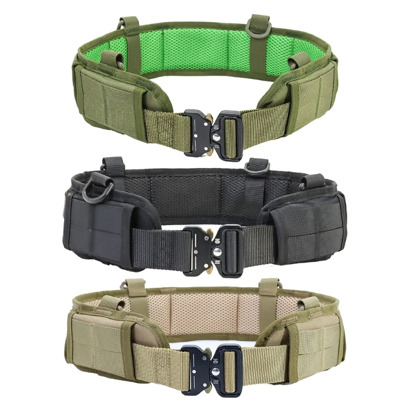 

Quick Release Tacticals Belt Heavy Duty Tacticals Battle Belt for Outdoor Sports