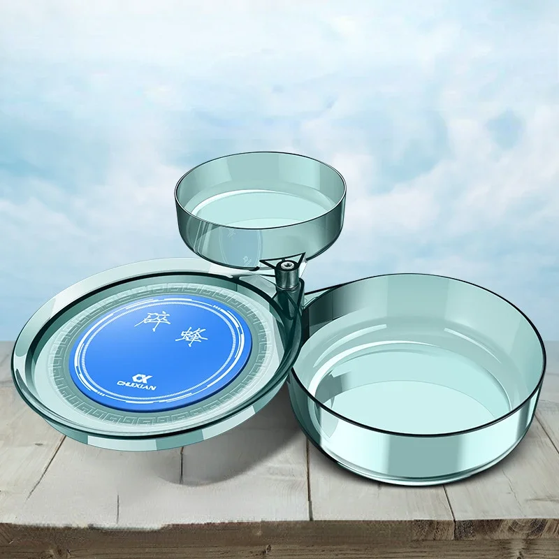 

Full Magnetic Bait Tray Strong Magnetic Competitive Universal Ladle Tray Opening Bait Bowl Spread Caddy Fishing Bait Bowl