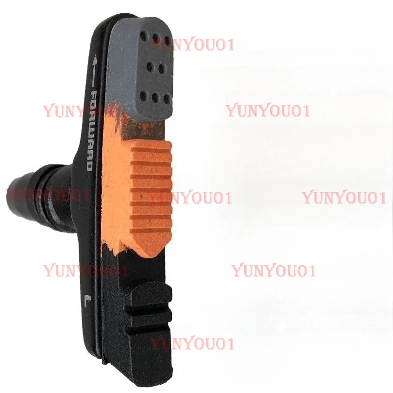 

Small Wheel Bicycle Brake Skin Folding Car Brake Block 470CV Aluminum Shell V Brake Skin Accessories
