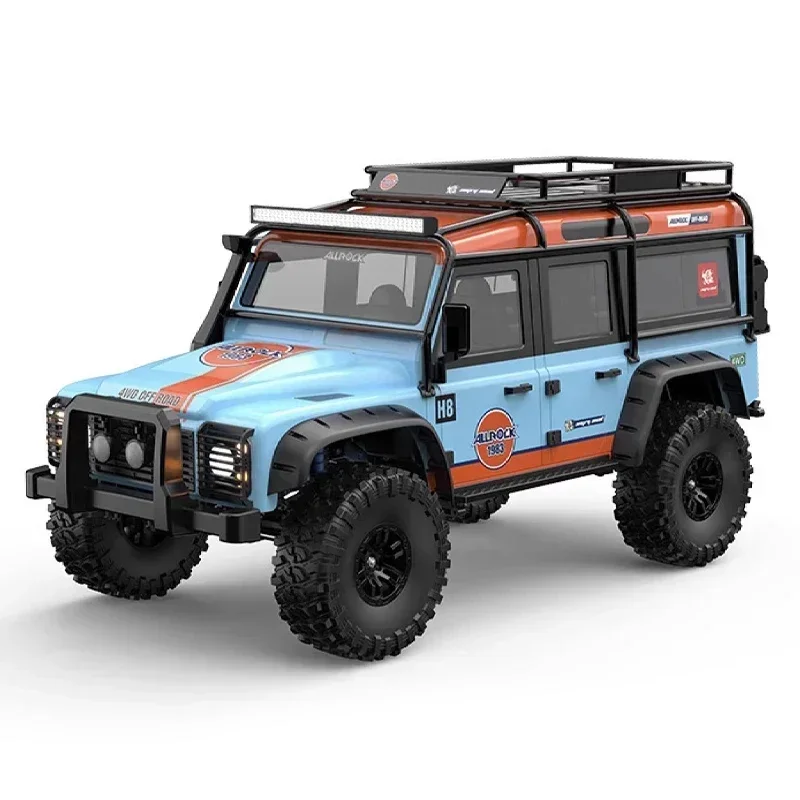 1/8 MJX H8H V2 Upgraded RC Car Brushless Climbing Vehicle 8CH Simulation With Light Differential Lock APP Programing RC Crawler