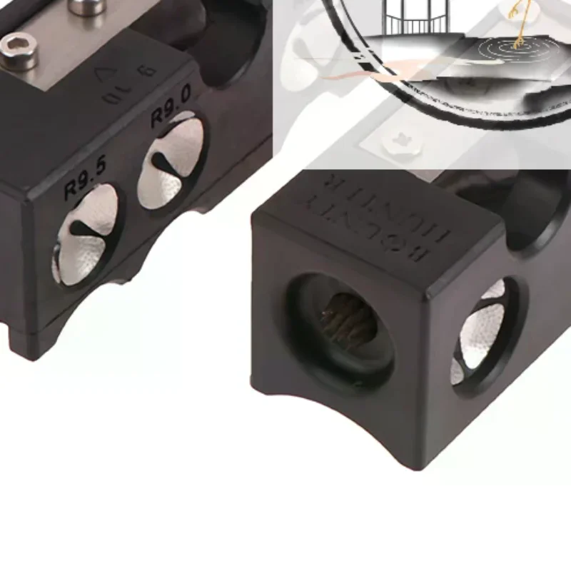 Herramienta de molienda de punta de taco de billar, moldeador de reparación multifuncional, puntas de billar de billar, accesorios de billar de corte redondo