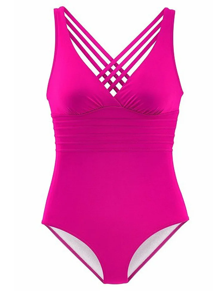 ملابس السباحة ذات اللون النقي بالجملة في المخزون ملابس السباحة النسائية المحافظة بالإضافة إلى حجم ملابس السباحة بحر