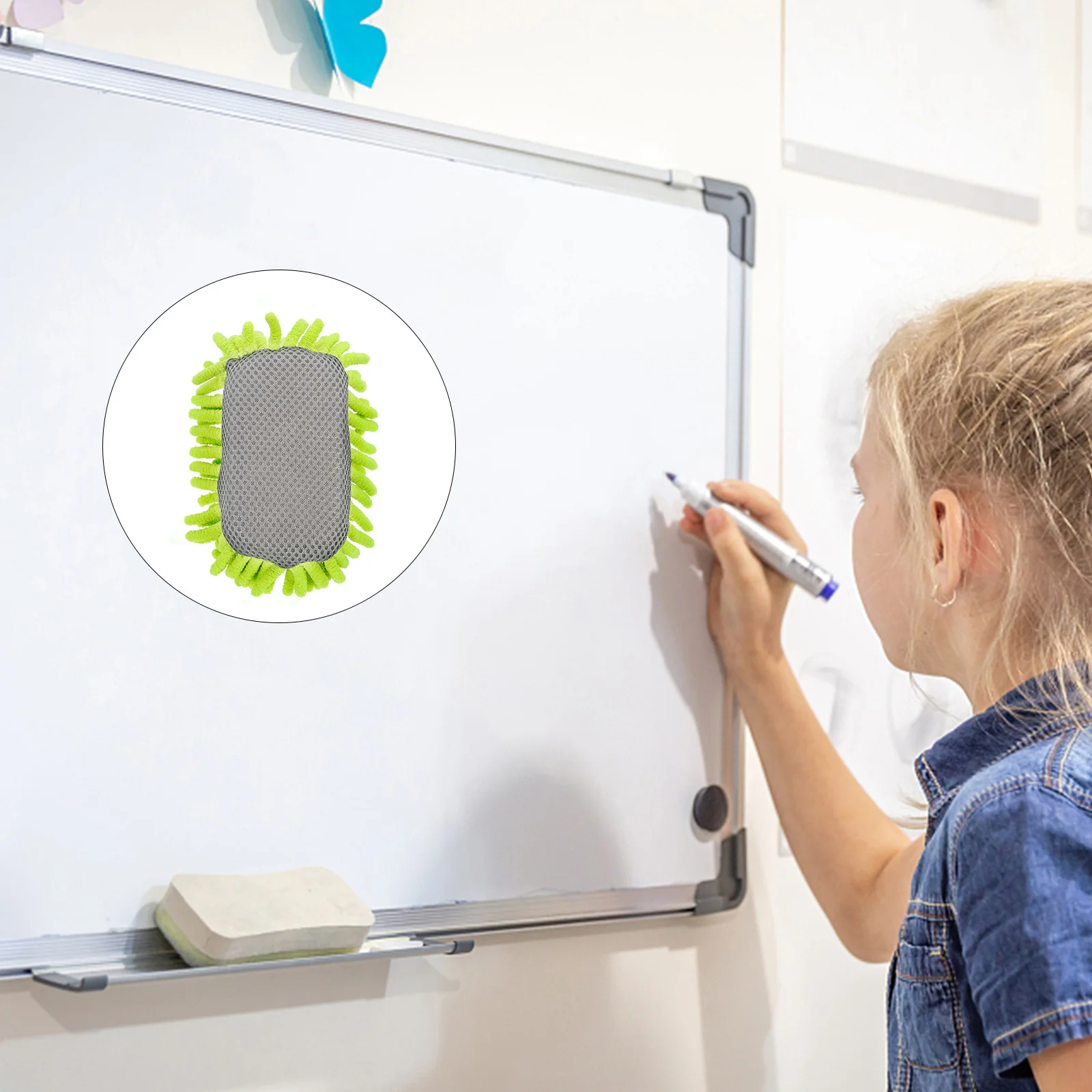 

3Pcs Blackboard Eraser Easy Clean for Home School Office Whiteboard Chalkboard Cleaner Board Wiper Whiteboard Eraser