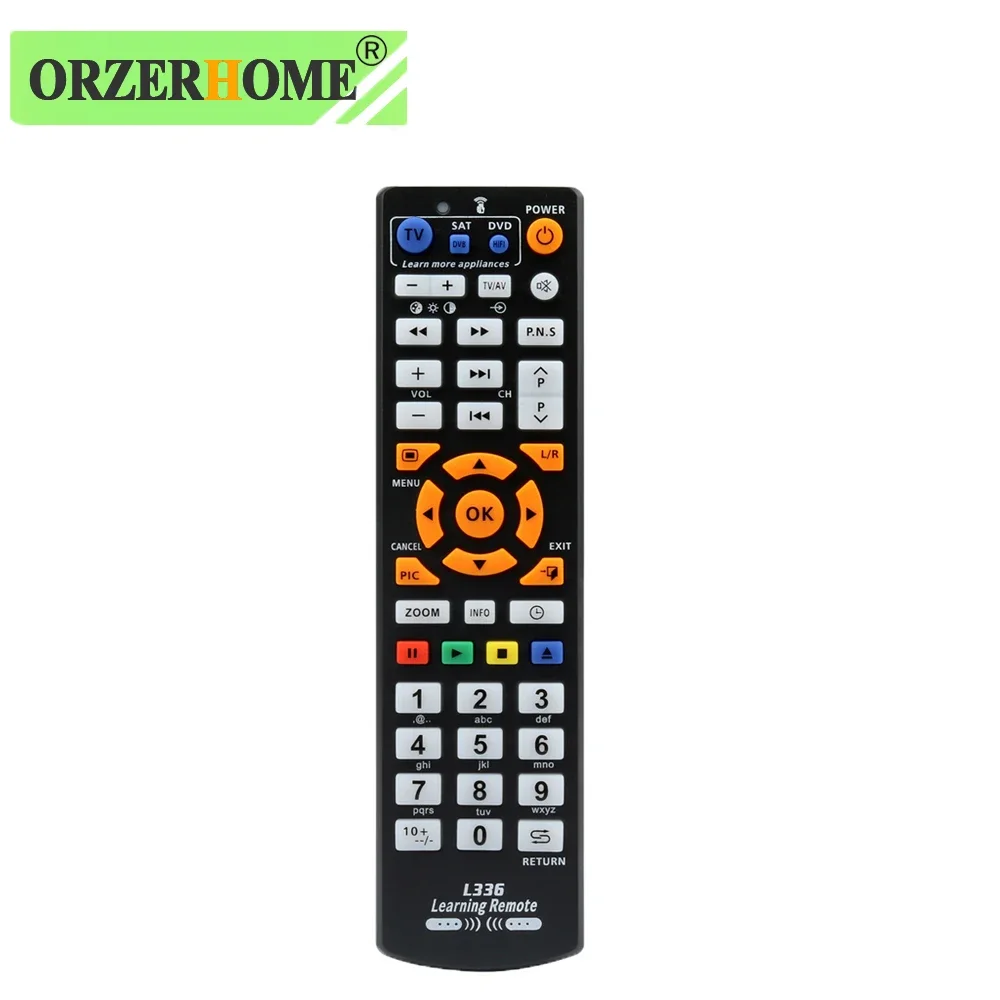 Universal Smart L336 Remote Controler IR Learning Controller With Learn Function For TV/VCR/SAT/CBL/STR-T/DVD/VCD/CD