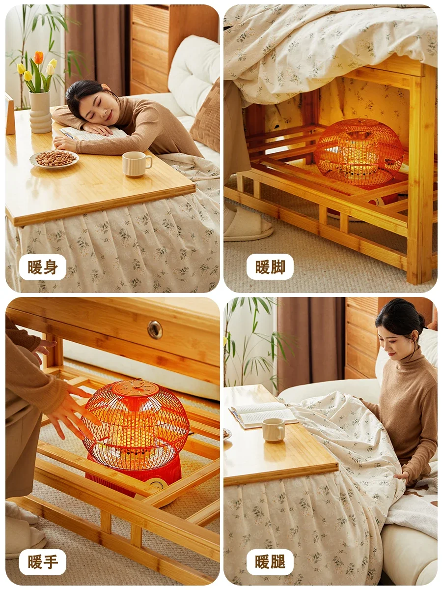 Full oven heating folding table