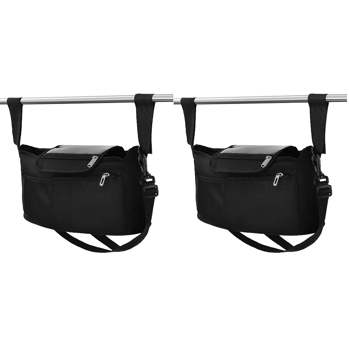 2pcs Stroller Organizer Stroller Caddy Stroller Bag Organizer Stroller Cup Holder Stroller Holder Organizer Accessories