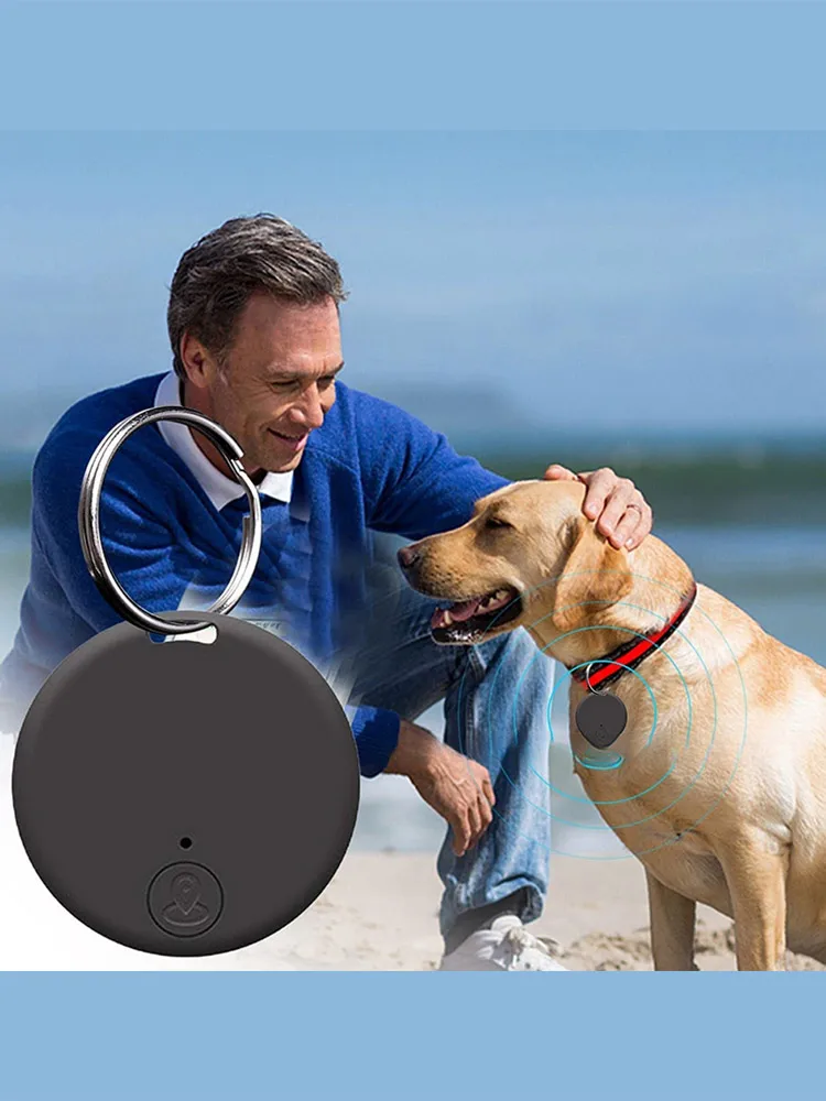 Bluetooth Anti Loss Device Smart GPS Tracker Circular Key Anti Loss Locator Mobile Wallet Intelligent Device Pet Tracker