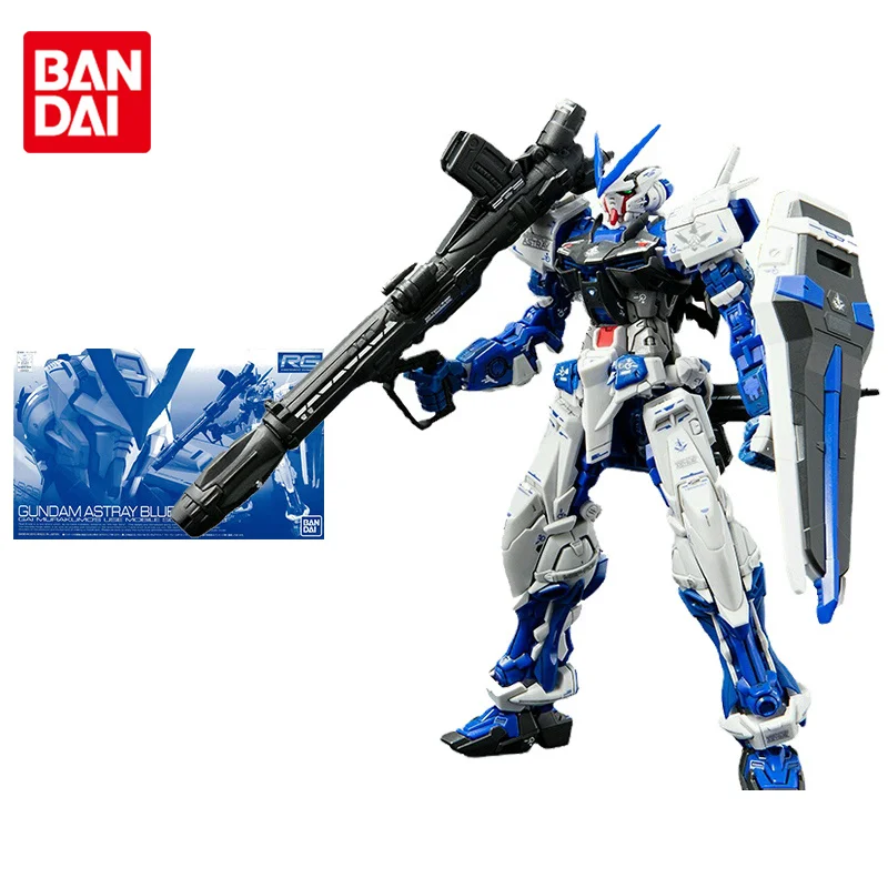 Bandai Gundam Model Kit Anime Figure PB Limited RG 1/144 Astray Blue Frame Genuine Gunpla Action Toy Figure Toys for Children