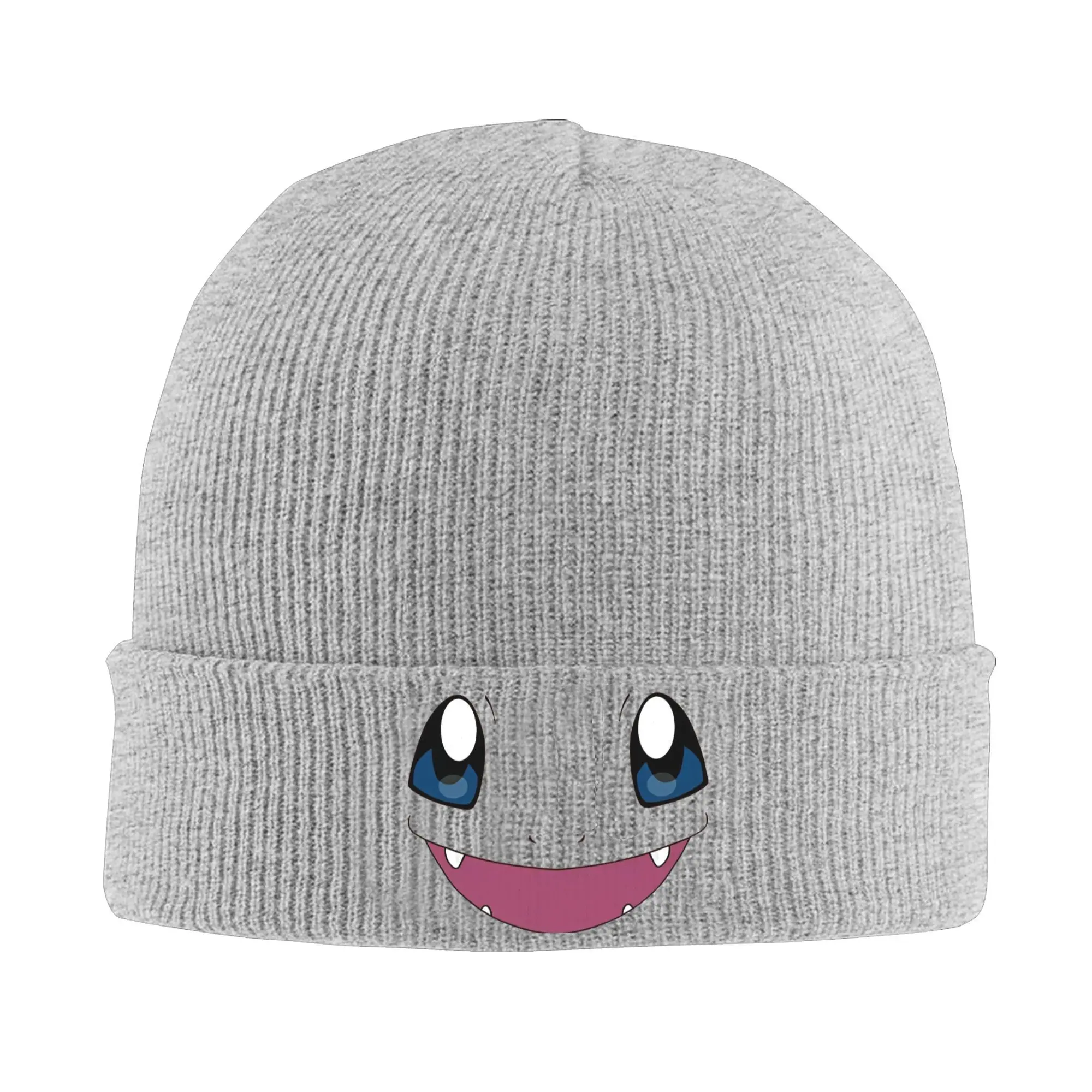 Pokemon Charmander Game Cartoon Knit Hat Beanies Autumn Winter Hats Warm Unisex Street Cute Anime Caps for Men Women Gift