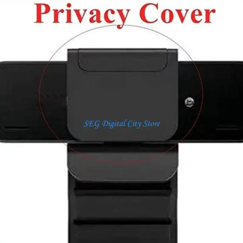 U75B Hinged Webcam Lens Cover for C1000E 4K Daily Camera Privacy, Plastic Webcam Cover for Streaming Desks, Remote Collaboration