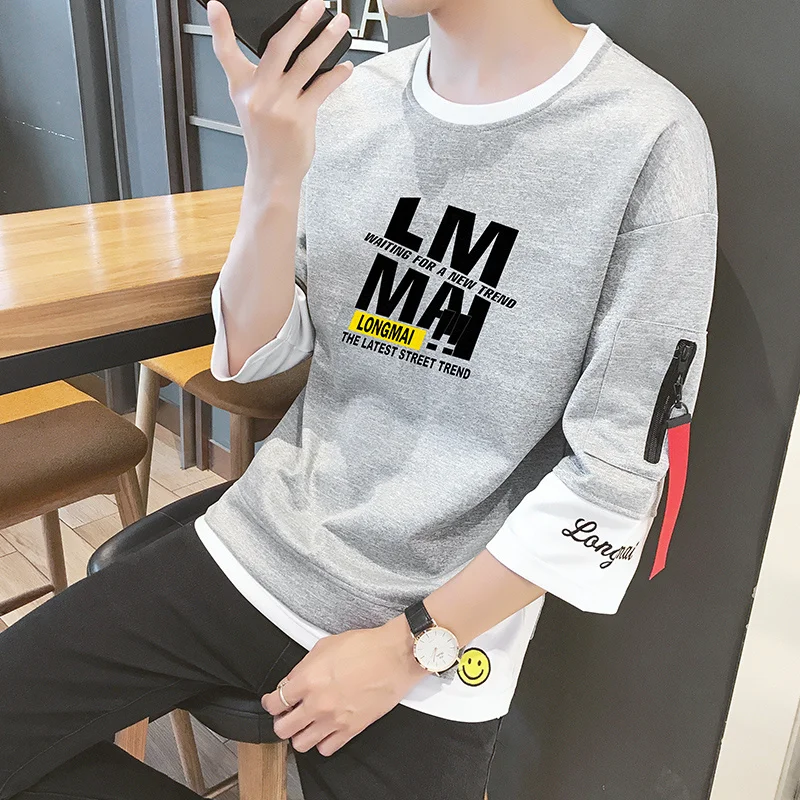 

Men's 2023 Summer New Short Sleeve T-Shirt Casual Loose O-Neck Tshirt Korean Youth Fashion Sports Top Tees Oversize 4XL Clothing