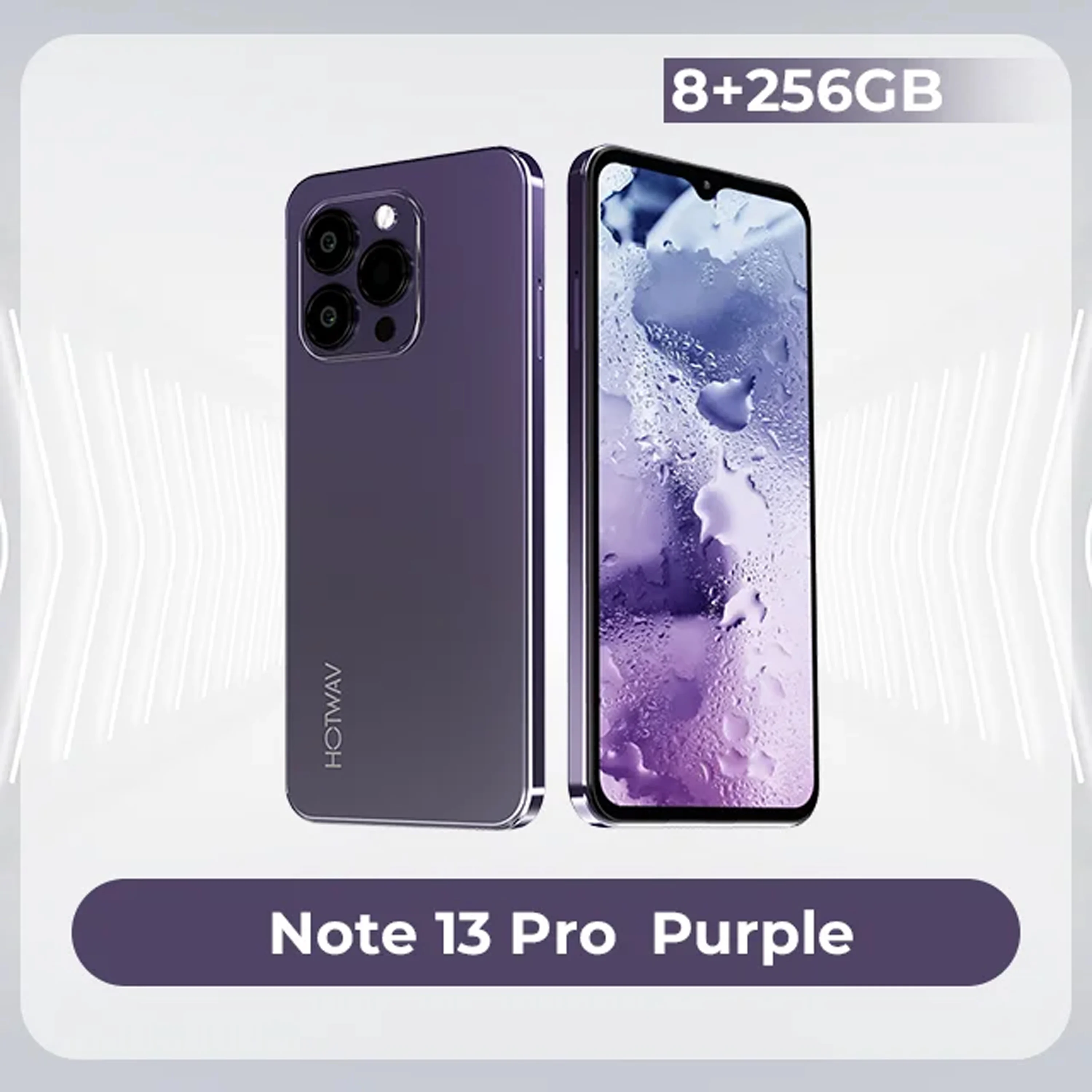 HOTWAV Note 13 Pro,16GB+256GB,Android 13,5160 mAh,50MP,18W