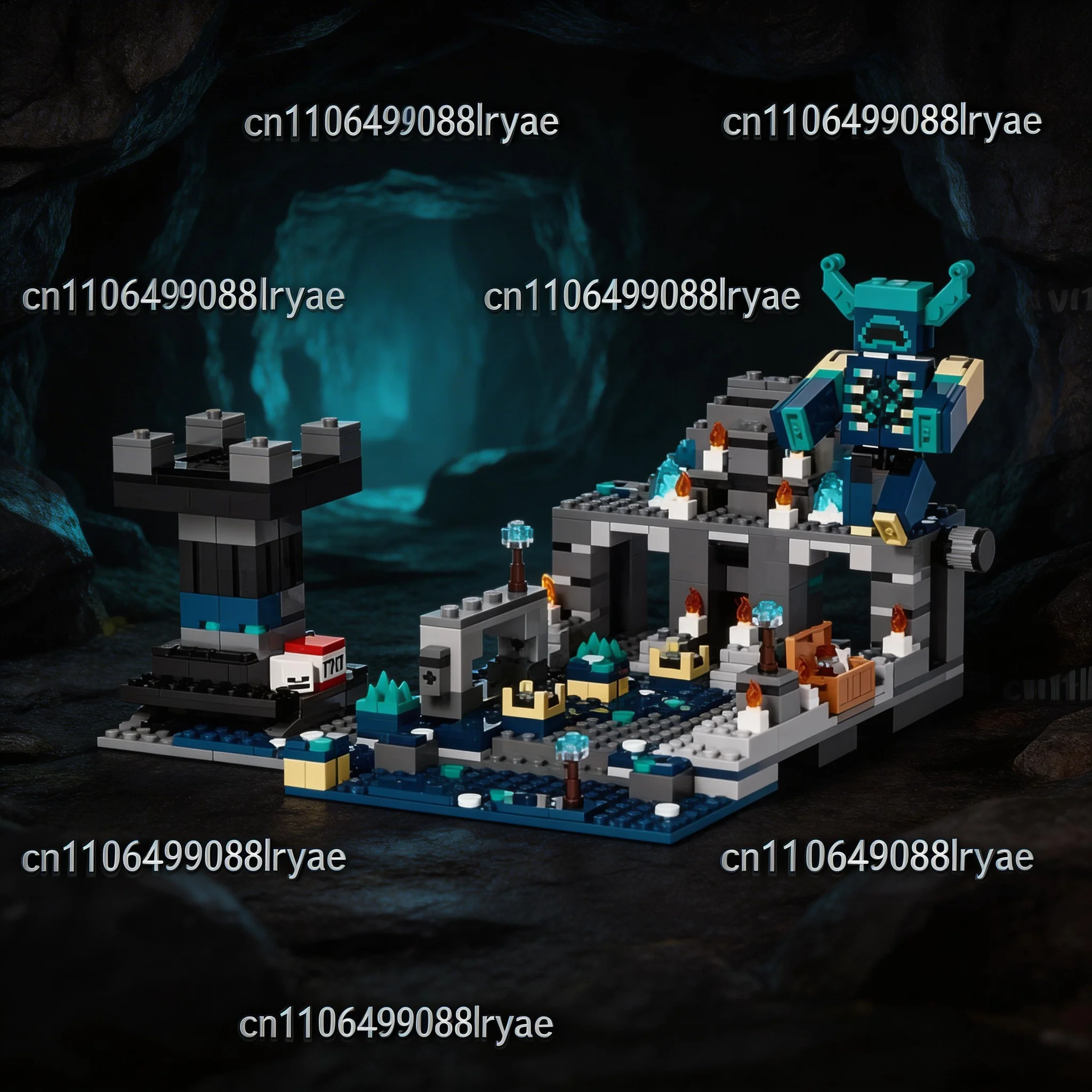 

MOC Classic Game 584 Dark World Guard Building Block Toy Boy Christmas Gift DIY+MOC Birthday Gift