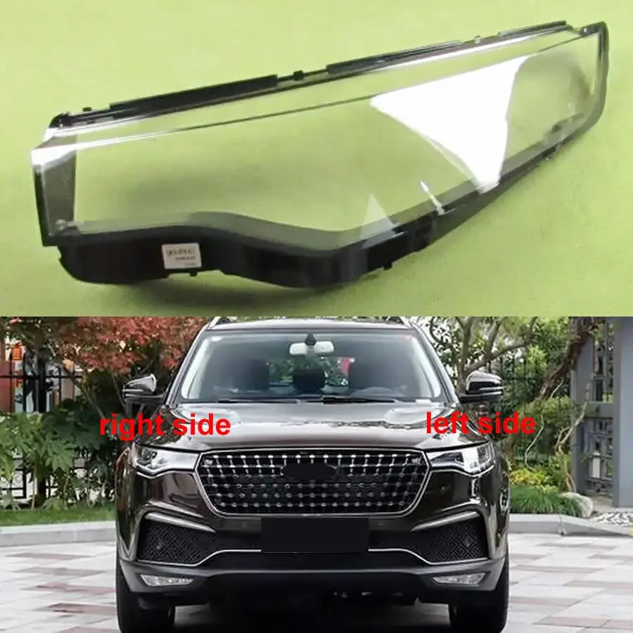 

For Zotye T700 2016-2020 Front Headlamp Lamp Cover Headlight Shell Transparent Lens Replace The Original Lampshade Plexiglass