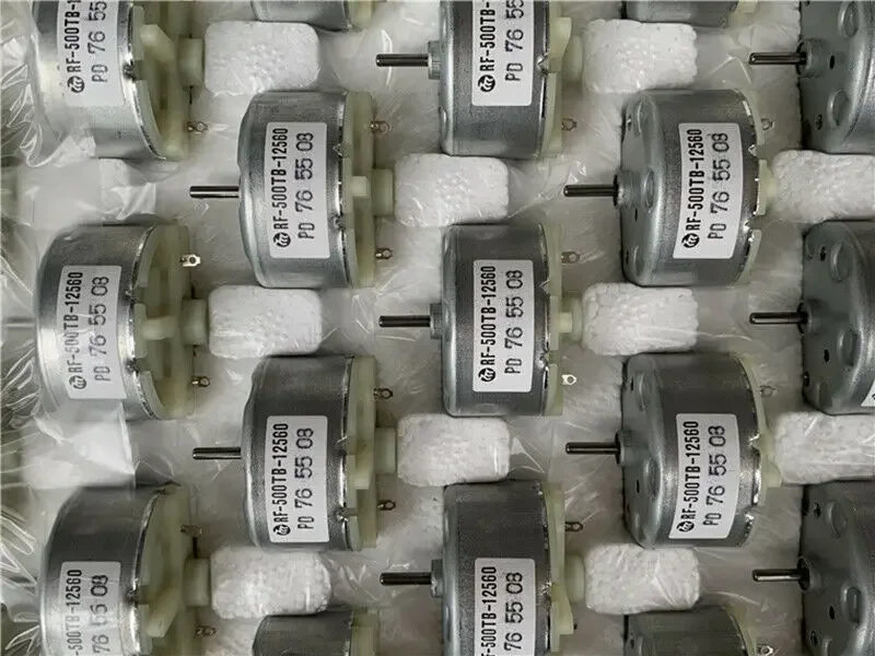 MABUCHI RF-500TB-12560 DC 4V-14V 12V 5500RPM 32mm محرك كهربائي مستدير