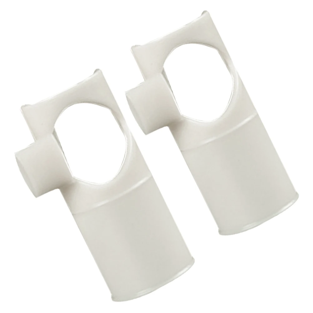 

2 Pcs Flute Blower Aid Apparatus Bamboo Beginner Mouthpiece Nylon Mouthpieces Blowing