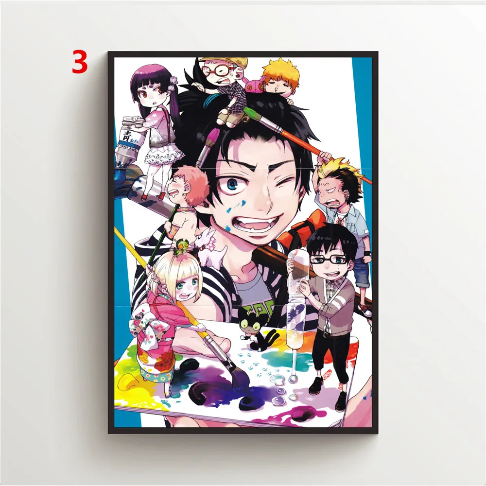 Blue Exorcist Game Poster Anime Posters Canvas Painting Wall Decor Posters Room Decor Wall Art Picture Decoration Home Decor