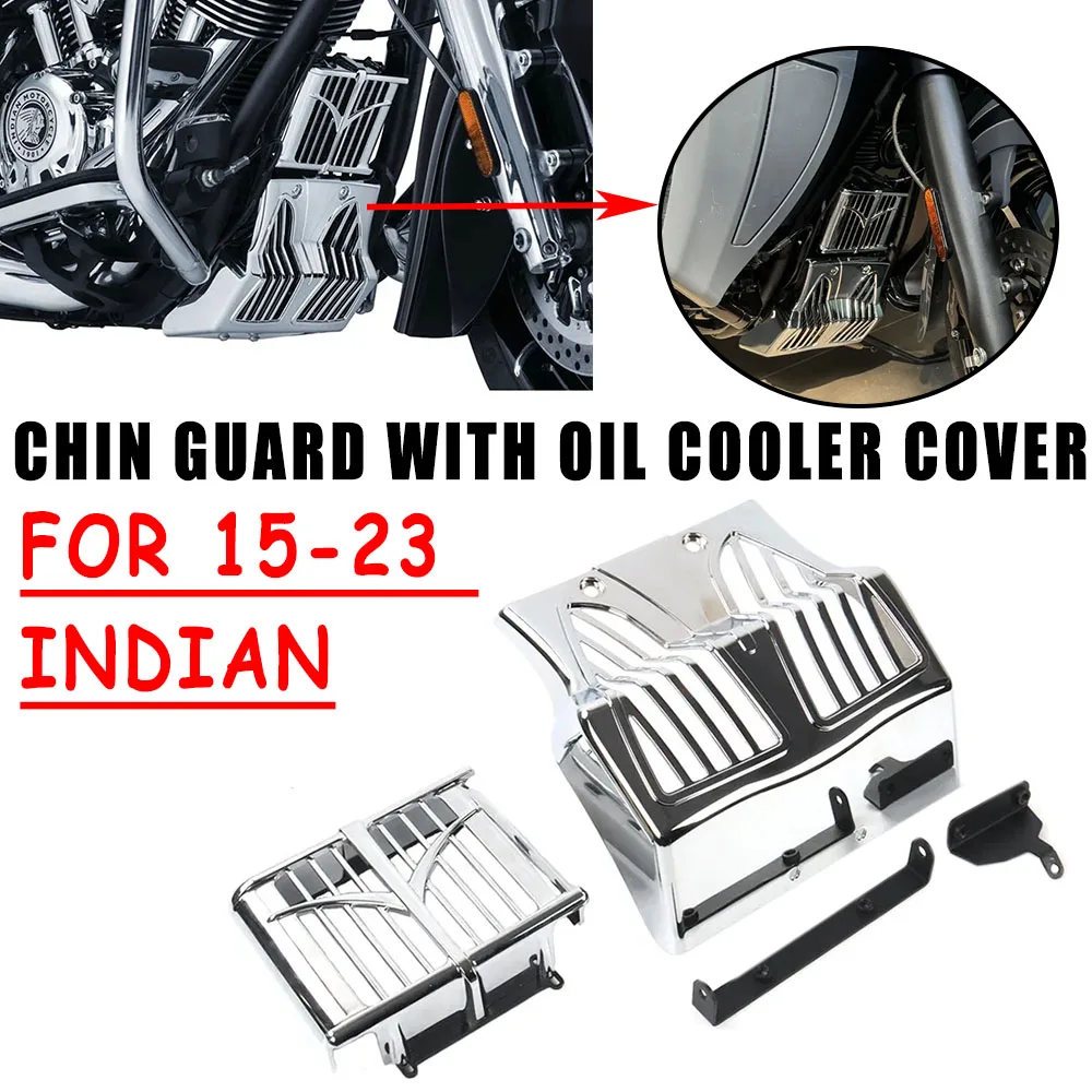 

FOR 15-23 Indian Bagger New Motorcycle Fairing Lower Front Spoiler Air Dam Fairing Mudguard Cover Protective cover Accessories