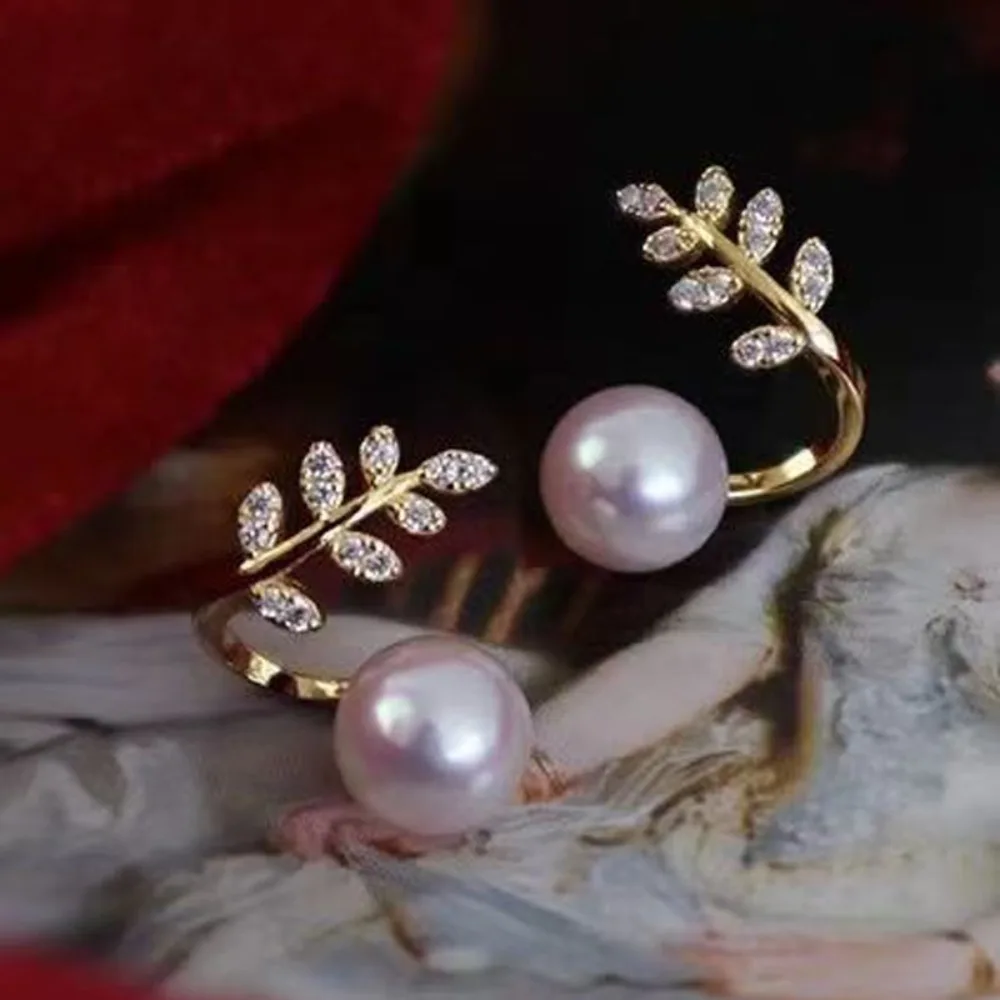 

4 шт., аксессуары из жемчуга «сделай сам», серьги-гвоздики из серебра 925 пробы, пустой держатель K, модный жемчужный кулон, держатель для сережек с бусинами 7-9 мм