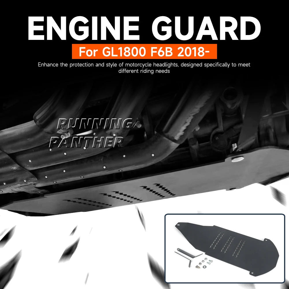 

For Honda Goldwing GL 1800 GL1800 F6B 2018-2025 Motorcycle Skid Plate Engine Lower Base Chassis Guard Fairing Protection Cover