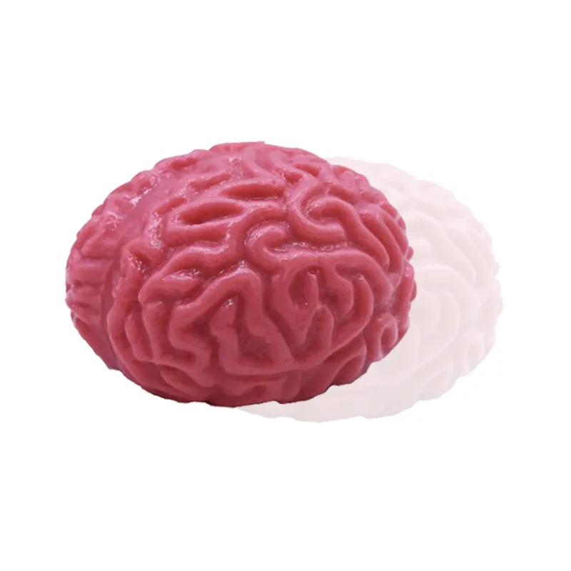 Squeeze Ball Toys TPR Soft Rubber Brain Simulation Brain Antistress Relief Hand Fidget Toy Squish Stressball For Kids Adults Toy