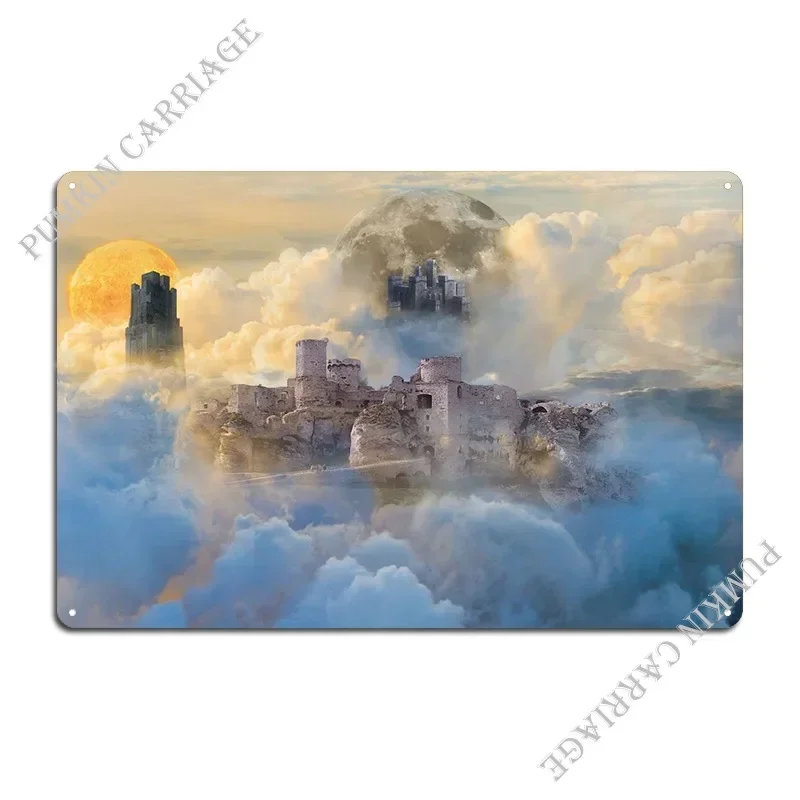 Higher Heaven Metal Sign Poster Rusty Club Cave Kitchen Tin Sign Poster