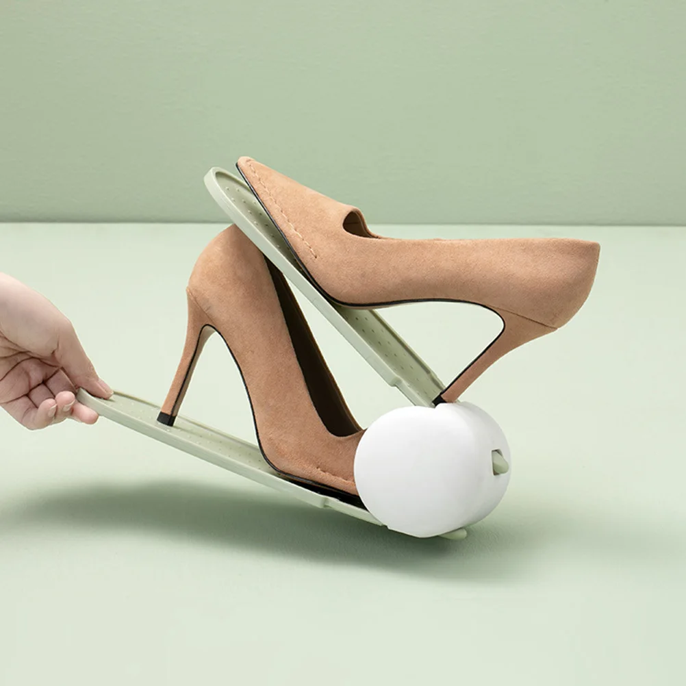 

2Pcs Double Layer Shoes Rack High Quality Sturdy Shoe Storage Organizer Dorm Home Holder Shoes Rack Home Supply