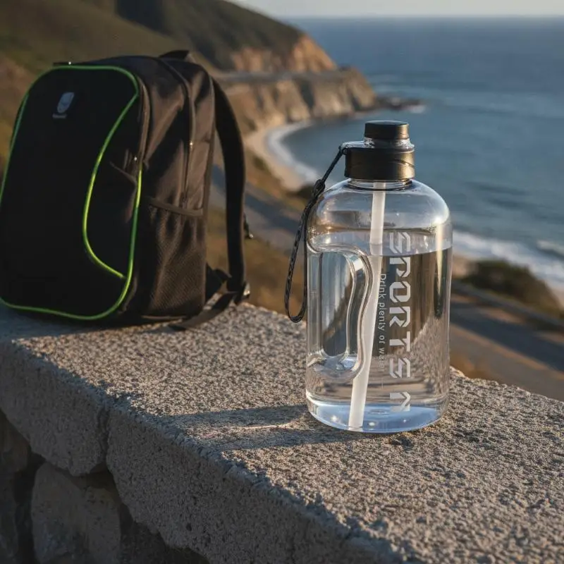 New Sports Water Bottle Lightweight Leakproof 1.2L Large Capacity Portable Cup for Mountain Climbing Hiking Cycling Gym