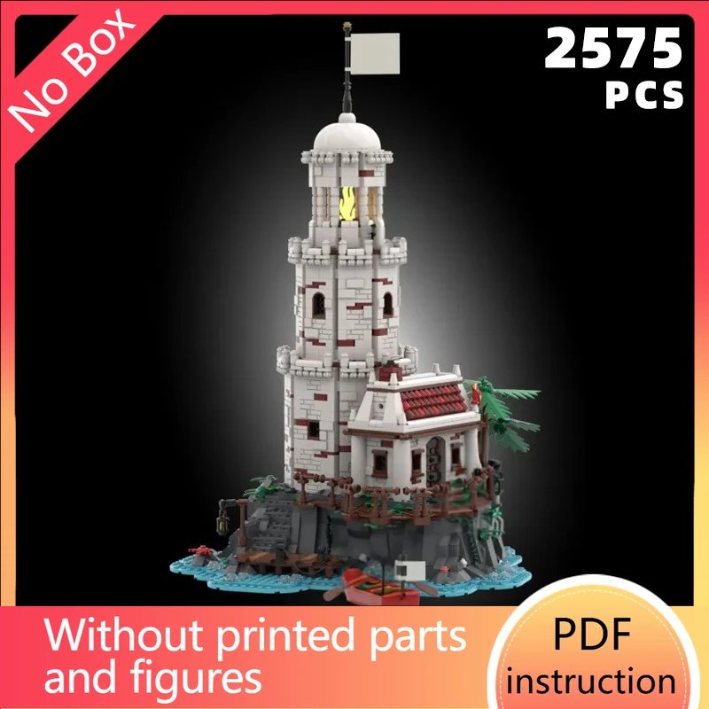 

nautical royal lighthouse bricks navy forces pier harbor blocks coastal defense pirates moc building military ship boat tower