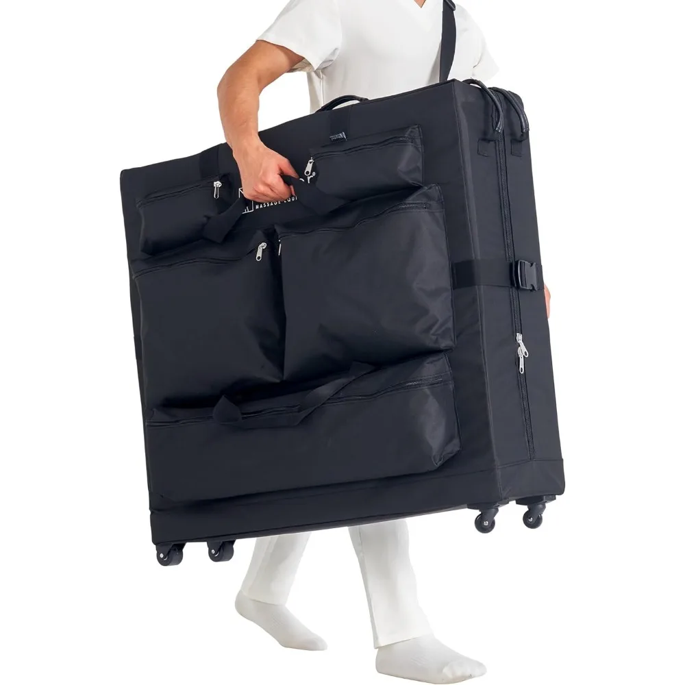 Master Massage Universal Size Wheeled Massage Table Carry Case with Wheels, Oversized Carrying Bag for Foldable Massage Bed