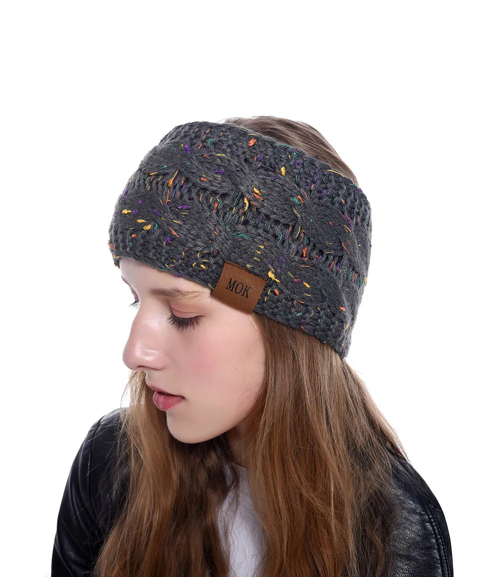 Neue Plüsch Stirnband Winter Warme Breite Elastische Haarband Feste Breite Turban Ohr Wärmer Haarband Weiche DIY Haar Zubehör Kopfbedeckungen – Detail 24