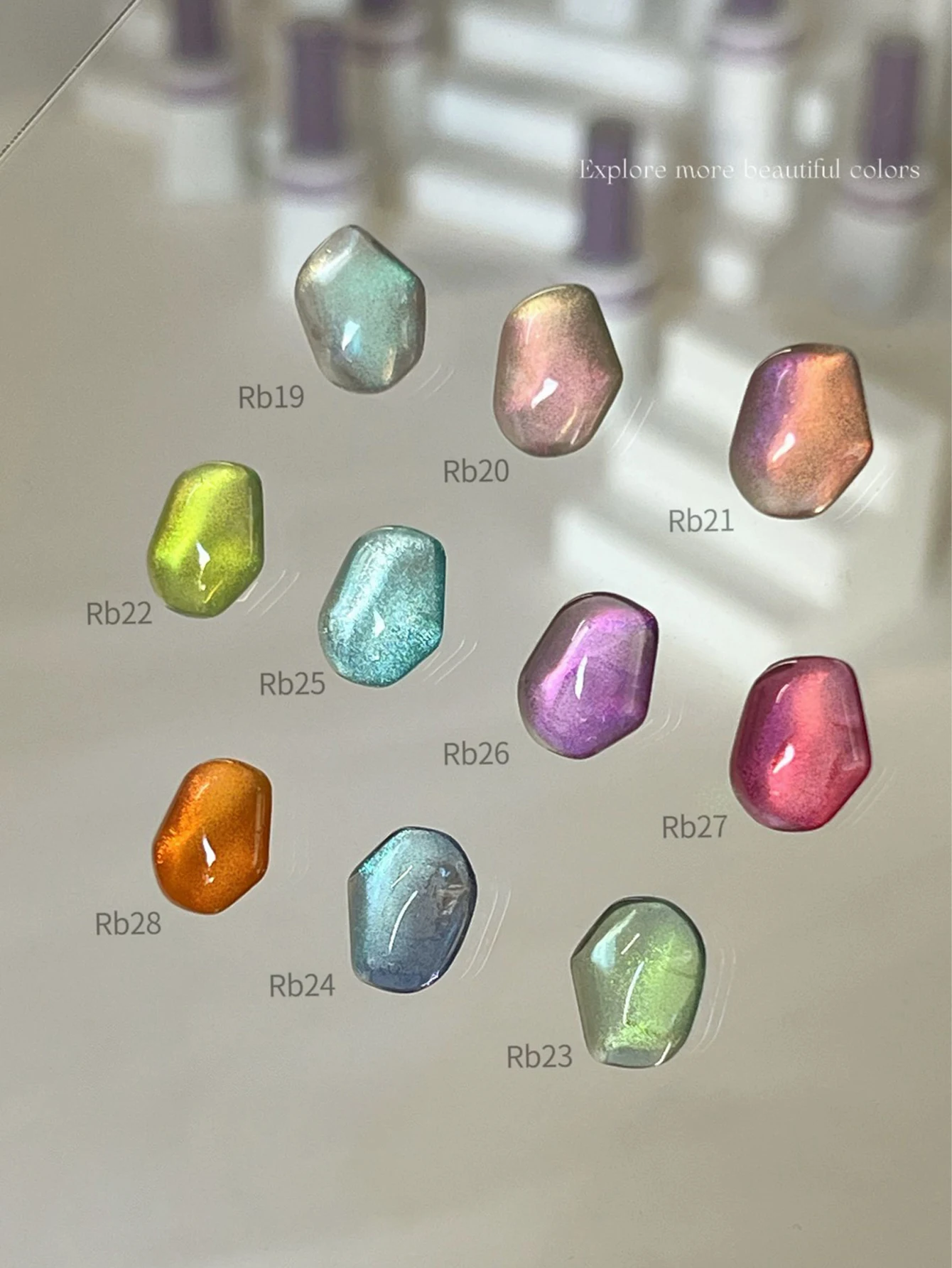 1-9個15ml 秋ネイルアイランド ポーセリンホワイト キャットアイジェルネイルポリッシュ UV LED硬化 ホリデー 女性用ギフト ネイルアート 日常用品