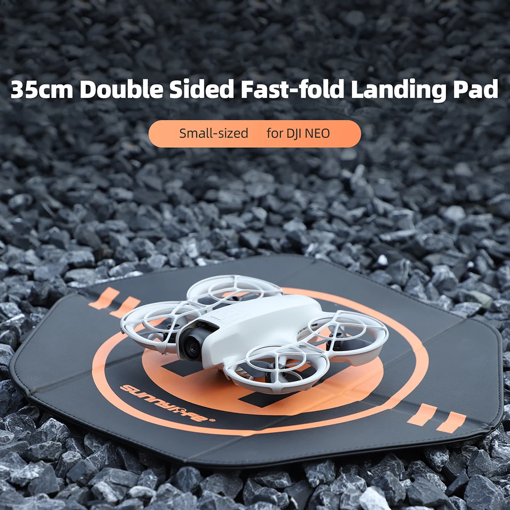 Foldable Landing Pads for DJI NEO /Mini4Pro Universal Drone Landing Pad Double-side Waterproof Drone Helipad Drone Accessories