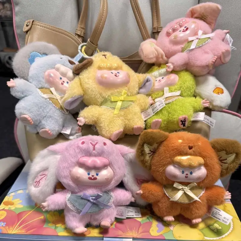 Dimiemei-adorno de caja ciega de la serie Song, regalo femenino hecho a mano de moda, juguete de figura de acción derivada de animación para las cuatro estaciones