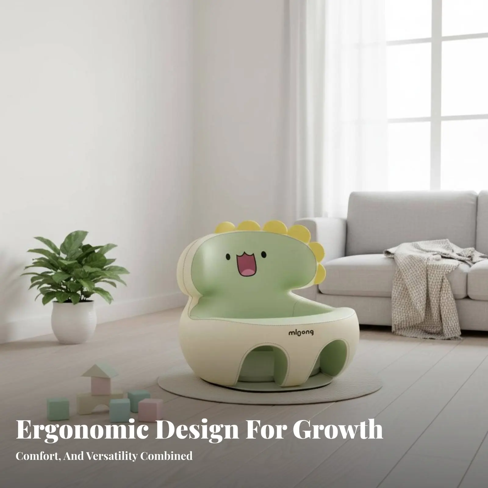 

Надувное кресло-тренажер для плавания с защитой от падений, встроенным насосом для младенцев, малышей, для кормления и путешествий