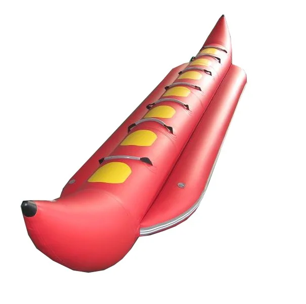 Sea Water Games Sport Inflatable Banana Boat PVC Inflatable Water Banana Rowing Boat for Sale