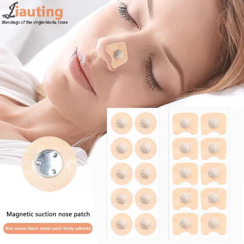 10Patches Nasal Breathing Dilators Stop Reduce Snoring Dilator Improve Breathing Improve Sleep Quality Skin Safe Nasal Strips