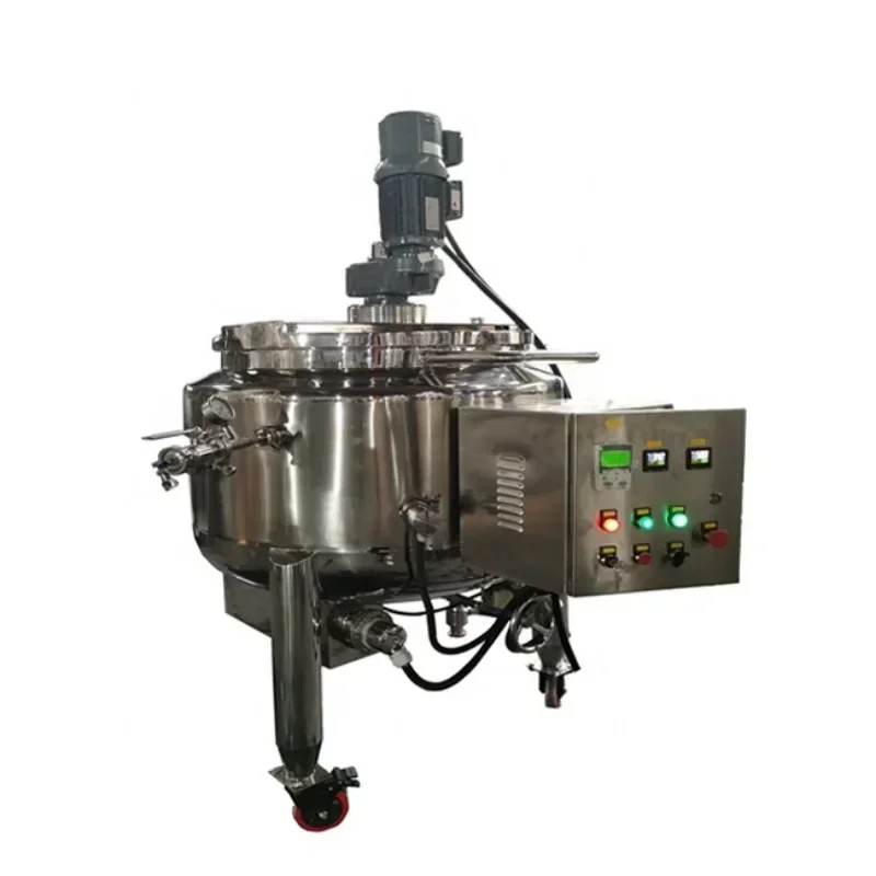 Hot Sales50L 100L 300L 500L Stainless Steel Homogenizer Liquid Mixing Tank With Agitator