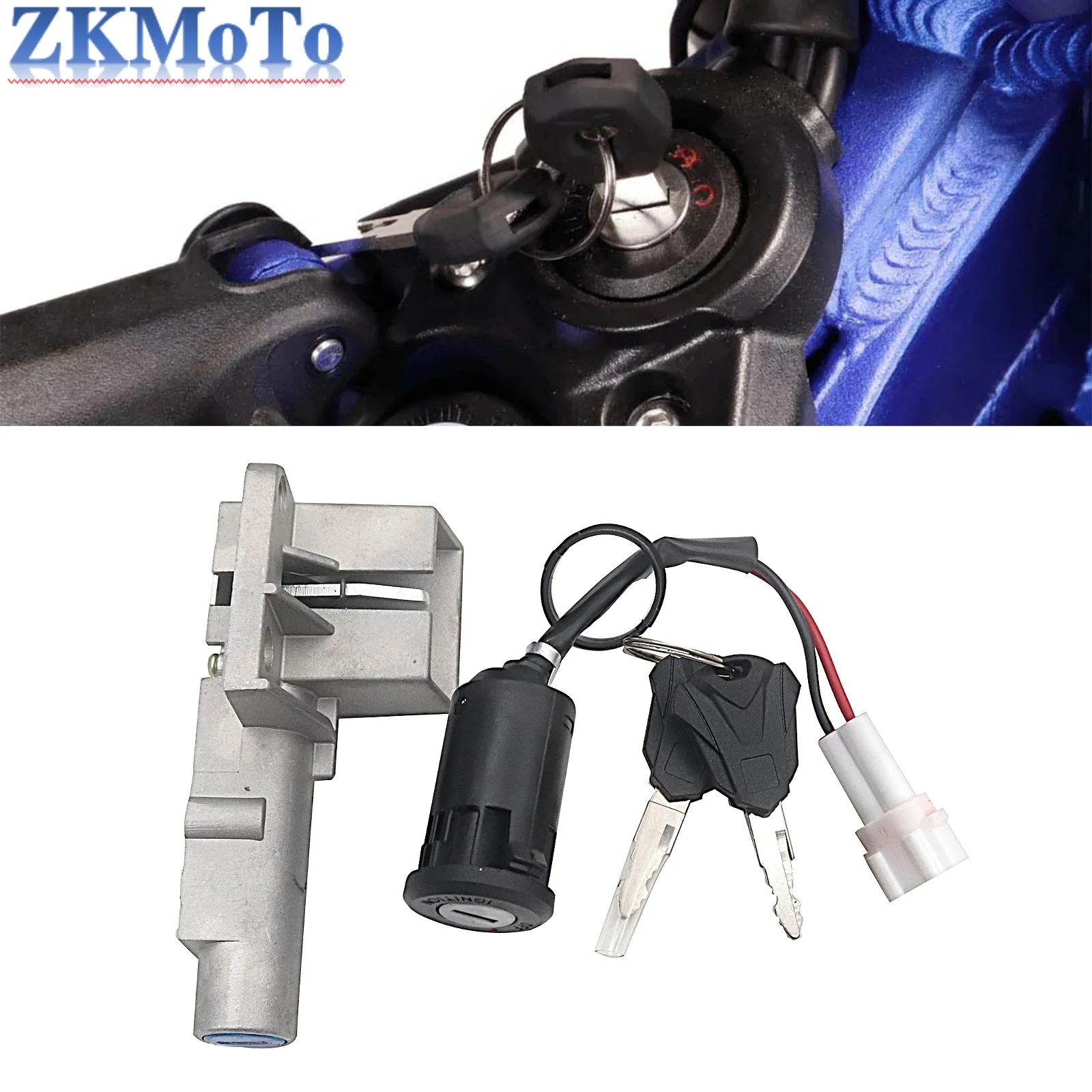 Dla Sur-Ron Light Bee X About Surron Start Ignition Switch Electric Door Lock Key Kit Segway X160 X260 Dirt Bike Motorcross
