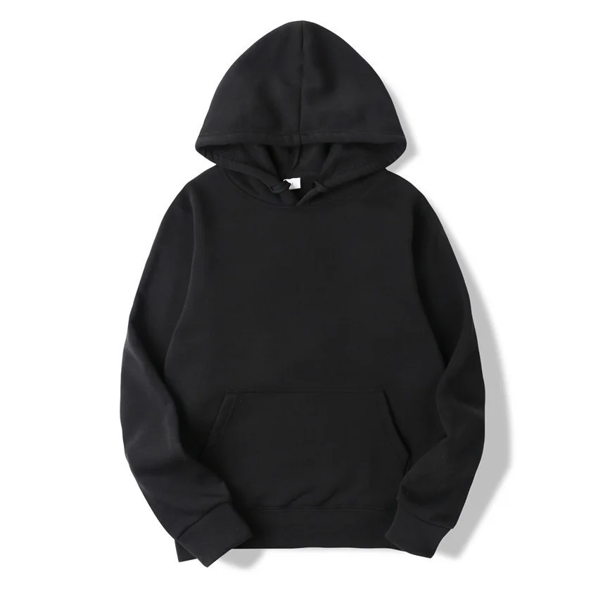 2024 New Solid Color Outdoor Sports Hoodie Men's Leisure Sports Sweater Culture Shirt Multi color Sports Couple Sweater - view 4